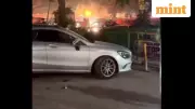 Gurugram Road Rage: Security Guards Smash ₹50 Lakh Mercedes in Violent Clash