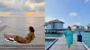 Hina Khan's Maldives Getaway: Serene Views, Spa & Family Moments