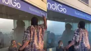 IndiGo Flight Chaos: Thousands Stranded, Passenger Climbs Counter at Mumbai Airport