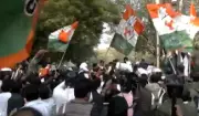 IYC Protest at Jantar Mantar: Over 20 Detained Over Vote Rigging Allegations