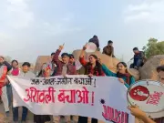 JNU Students March to Save Aravali, Protest New Govt Definition