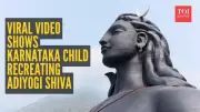 Karnataka Child's Adiyogi Shiva Look Goes Viral: Why It Struck a Chord