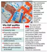 Karnataka Milk Federation Now Under RTI Act: Landmark Ruling for Transparency