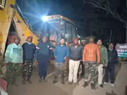 Koderma Sanctuary Raid: 1 Earthmover, 2 Trucks Seized in Illegal Mica Mining Crackdown