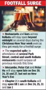 Kolkata Restaurants Extend Hours for Festive Rush, Expect Record Crowds