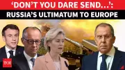 Lavrov Slams EU Plan For Ukraine Force As 'Brazen' Threat To Russia