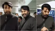 Mammootty Lands in London for Crucial 'Patriot' Shoot, Dulquer's Emotional Send-Off