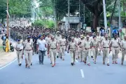 Massive Security for Srirangapatna's Sankirtana Yatra: 1,200 Police, 150 CCTVs Deployed