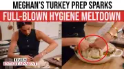 Meghan Markle Faces 'Salmonella Sussex' Backlash Over Turkey Video Hygiene