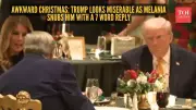 Melania's 'Don't Be a Fool' Warning to Trump at Mar-a-Lago Christmas Dinner