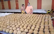 Mysuru Temple Prepares 2 Lakh Ladoos for New Year 2024 Devotees