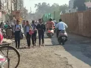 Nagpur: 500+ Students Risk Lives Daily on Pothole-Ridden Kamal Chowk-Pachpaoli Stretch