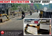 Nagpur Flyover Barrier Smashed Again: 5th Collision in Recent Times