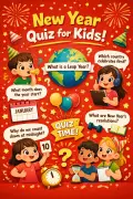 New Year 2026: Fun Family Quizzes & Global Traditions for Kids