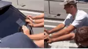 Perth Scorchers Players Push Broken Uber to Stadium in Viral BBL Moment