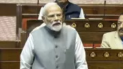 PM Modi Welcomes New Rajya Sabha Chairman CP Radhakrishnan on Winter Session Day 1