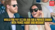 Prince Harry & Meghan Markle's Exclusive $100,000 Dinner for Archewell Charity