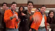 Priyanka Chopra Joins Jonas Brothers' Pre-Show Ritual to Bollywood Hit 'Aap Jaisa Koi'