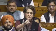 Priyanka Gandhi Meets Gadkari in Lok Sabha, Discusses Highway Safety & Projects