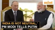 Putin Assures PM Modi of Peaceful Ukraine Settlement in Delhi Talks