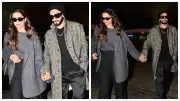 Ranveer & Deepika Twin in Black at Mumbai Airport, Celebrate 'Dhurandhar' Success