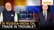 Russian Oil Imports to India Hit 3-Year Low at 1.1M bpd Amid US Sanctions