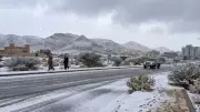 Saudi Arabia Braces for Snowfall in Qassim, Riyadh; Thunderstorms Lash Regions