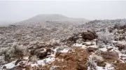 Saudi Arabia's Desert Turns White: Rare Snowfall Blankets Tabuk Region