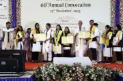 Saurashtra University's 60th Convocation: Over 43,000 Degrees, 178 Gold Medals Awarded