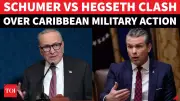 Schumer Demands Full Footage of U.S. Caribbean Strikes, Clashes with Hegseth
