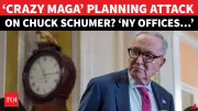 Schumer's Office Gets 'MAGA' Bomb Threats Amid US Political Violence Spike