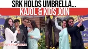 Shah Rukh Khan & Kajol's Rare Family Moment in London Steals Hearts