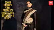 Sonam Kapoor's Black & Gold Saree Sparks Debate: Best Pregnancy Look Ever?
