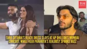 Tara Sutaria's Surprise Stage Cameo with AP Dhillon Sparks Veer Pahariya Reaction