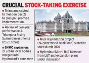 Telangana Cabinet to Review 2-Year Performance, Plan for Poll Promises