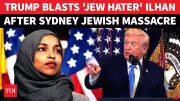 Trump Accuses Ilhan Omar of Anti-Semitism at White House Hanukkah Event