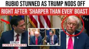 Trump's Midday Nap at Cabinet Meeting Stuns Rubio, Sparks Internet Frenzy