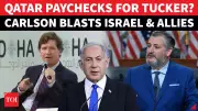 Tucker Carlson Clashes With Ted Cruz Over Qatar, Hamas Allegations | WATCH