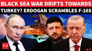 Turkey's F-16s Down 'Out of Control' Drone in Black Sea, Erdogan Issues Stark Warning
