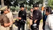 UP Police SHO Transferred After Viral Video Shows Her Stopping Siblings at Temple Park