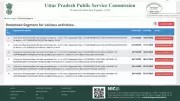 UPPSC Releases UP LT Grade 2025 Admit Cards for AYUSH Lecturer Posts
