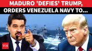 Venezuela Navy Escorts Oil Ships, Defying US Blockade; Caribbean Tensions Spike