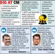 Vidarbha Statehood Debate Reignites as Opposition Targets Fadnavis