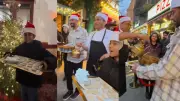 Vikas Khanna & Ranveer Brar Spread Christmas Cheer with Hot Chocolate in NYC