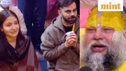 Virat Kohli & Anushka Sharma Seek Blessings from Premanand Maharaj in Viral Video