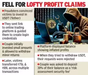 Vizag Couple Loses Rs 1.5 Crore in Cryptocurrency Scam