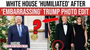 White House Faces Backlash Over 'Embarrassing Edit' in Trump Christmas Photo