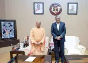 Yogi Meets Tata Chairman, AI City in Lucknow & 30 New Hotels Proposed