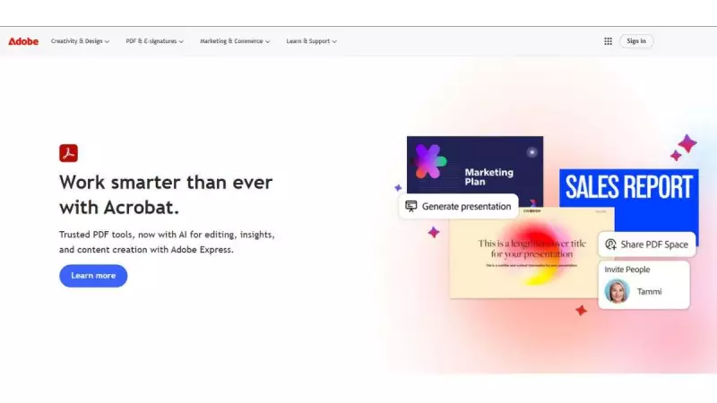 Adobe Acrobat AI Revolution: Edit PDFs with Prompts, Create Podcasts & Presentations
