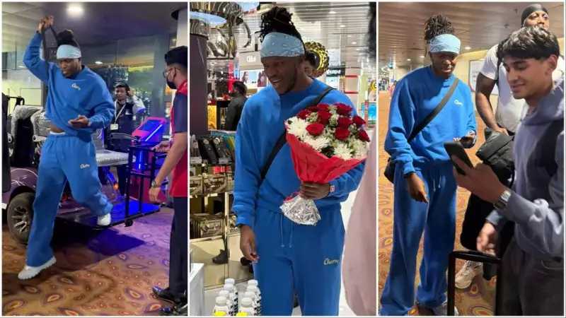 KSI Lands in Mumbai: UK Star's 4-Day India Tour for Collaborations & Fan Meet